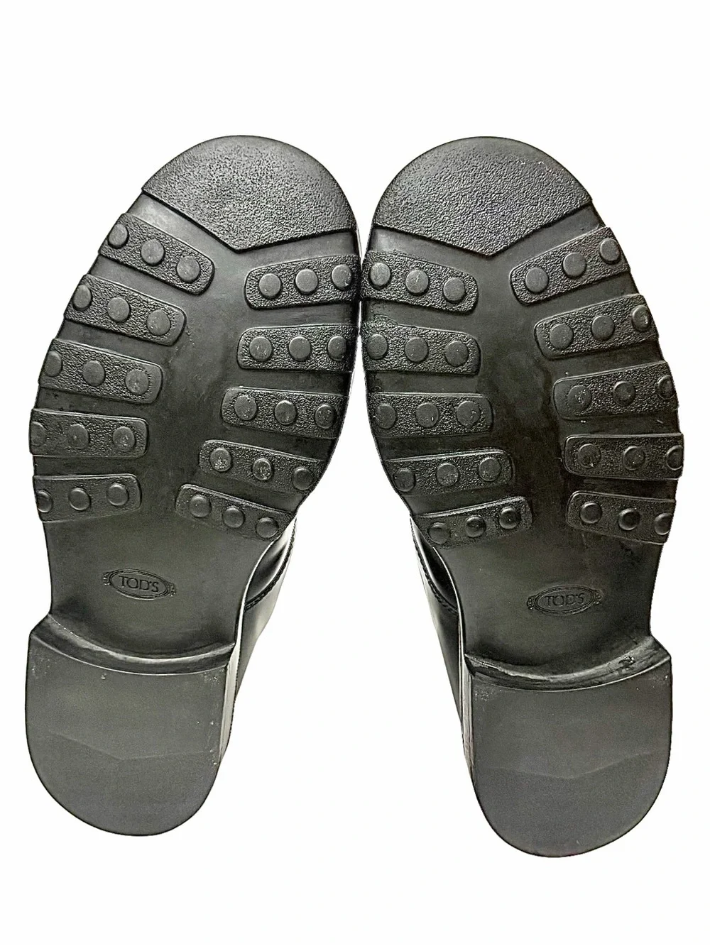 Tod’s Black Leather Chukka Desert Ankle Boots Men’s Size 8.5M